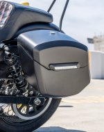 12L - Ironclad Quick Mount Medium Harley Dyna Street Bob FXDB Matte Hard Solo Saddlebag (Left Only) - Image 5
