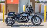 12L - Ironclad Quick Mount Medium Harley Dyna Street Bob FXDB Painted Hard Solo Saddlebag (Right Only) - Image 2
