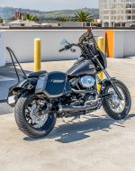 12L - Ironclad Quick Mount Medium Harley Dyna Street Bob FXDB Painted Hard Solo Saddlebag (Right Only) - Image 3