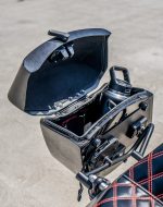 12L - Ironclad Quick Mount Medium Harley Dyna Street Bob FXDB Painted Hard Solo Saddlebag (Right Only) - Image 6