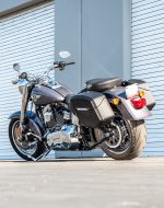 12L - Ironclad Quick Mount Medium Harley Heritage Classic FLSTC/I Matte Hard Solo Saddlebag (Left Only) - Image 4
