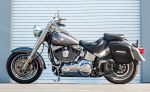 12L - Ironclad Quick Mount Medium Harley Heritage Classic FLSTC/I Matte Hard Solo Saddlebag (Left Only) - Image 3