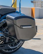 12L - Ironclad Quick Mount Medium Harley Softail Breakout FXBR/S Matte Hard Solo Saddlebag (Left Only) - Image 5