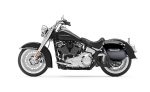 12L - Ironclad Quick Mount Medium Harley Softail Deluxe FLDE Painted Hard Solo Saddlebag (Left Only) - Image 2