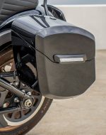 12L - Ironclad Quick Mount Medium Harley Softail Low Rider S FXLRS Painted Hard Solo Saddlebag (Left Only) - Image 5