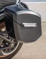 12L - Ironclad Quick Mount Medium Harley Softail Low Rider S FXLRS Matte Hard Solo Saddlebag (Left Only) - Image 5