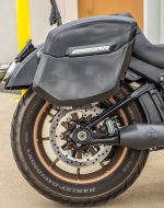 12L - Ironclad Quick Mount Medium Harley Softail Low Rider S FXLRS Painted Hard Solo Saddlebag (Right Only) - Image 4