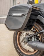 12L - Ironclad Quick Mount Medium Harley Softail Low Rider S FXLRS Painted Hard Solo Saddlebag (Right Only) - Image 5