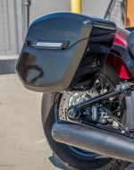 12L - Ironclad Quick Mount Medium Harley Softail Slim FLSL Painted Hard Solo Saddlebag (Right Only) - Image 5