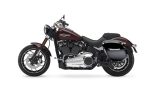 12L - Ironclad Quick Mount Medium Harley Softail Sport Glide Painted Hard Solo Saddlebag (Left Only) - Image 2
