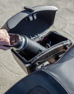12L - Ironclad Quick Mount Medium Harley Softail Standard FXST Matte Hard Solo Saddlebag (Right Only) - Image 7