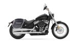 12L - Ironclad Quick Mount Medium Harley Softail Standard FXST Matte Hard Solo Saddlebag (Right Only) - Image 2