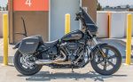 12L - Ironclad Quick Mount Medium Harley Softail Street Bob FXBB Matte Hard Solo Saddlebag (Right Only) - Image 2
