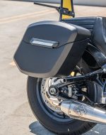 12L - Ironclad Quick Mount Medium Harley Softail Street Bob FXBB Matte Hard Solo Saddlebag (Right Only) - Image 5