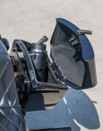 12L - Ironclad Quick Mount Medium Harley Softail Street Bob Painted Hard Solo Saddlebag (Left Only) - Image 6