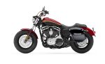 12L - Ironclad Quick Mount Medium Harley Sportster 1200 Custom XL1200C Painted Hard Solo Saddlebag (Left Only) - Image 2