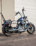 12L - Ironclad Quick Mount Medium Harley Sportster 1200 Custom XL1200C Matte Hard Solo Saddlebag (Right Only) - Image 4