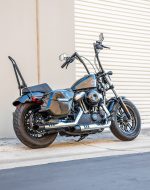 12L - Ironclad Quick Mount Medium Harley Sportster 1200 Custom XL1200C Painted Hard Solo Saddlebag (Right Only) - Image 4