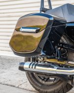 12L - Ironclad Quick Mount Medium Harley Sportster 1200 Custom XL1200C Painted Hard Solo Saddlebag (Right Only) - Image 5