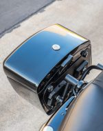 12L - Ironclad Quick Mount Medium Harley Sportster 1200 Custom XL1200C Painted Hard Solo Saddlebag (Right Only) - Image 6