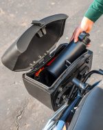 12L - Ironclad Quick Mount Medium Harley Sportster 48 XL1200X Matte Hard Solo Saddlebag (Right Only) - Image 6