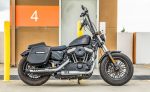 12L - Ironclad Quick Mount Medium Harley Sportster 48 XL1200X Matte Hard Solo Saddlebag (Right Only) - Image 2