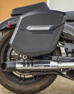 12L - Ironclad Quick Mount Medium Harley Sportster 48 XL1200X Matte Hard Solo Saddlebag (Right Only) - Image 4