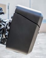 12L - Ironclad Quick Mount Medium Harley Sportster Nightster RH975/S Matte Hard Solo Saddlebag (Left Only) - Image 5
