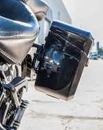 12L - Ironclad Quick Mount Medium Heritage Classic FLSTC/I Painted Hard Solo Saddlebag (Left Only) - Image 6