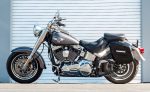 12L - Ironclad Quick Mount Medium Heritage Classic FLSTC/I Painted Hard Solo Saddlebag (Left Only) - Image 3