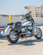 12L - Ironclad Quick Mount Medium Honda 750 Shadow Aero Matte Hard Solo Saddlebag (Right Only) - Image 3