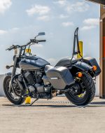 12L - Ironclad Quick Mount Medium Honda 750 Shadow Phantom Matte Hard Solo Saddlebag (Left Only) - Image 3