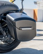 12L - Ironclad Quick Mount Medium Honda 750 Shadow Phantom Matte Hard Solo Saddlebag (Left Only) - Image 5