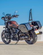 12L - Ironclad Quick Mount Medium Honda Rebel 1100 Painted Hard Solo Saddlebag (Left Only) - Image 3
