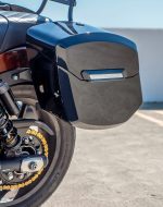 12L - Ironclad Quick Mount Medium Honda Rebel 1100 Painted Hard Solo Saddlebag (Left Only) - Image 5