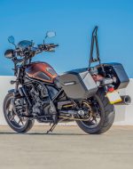 12L - Ironclad Quick Mount Medium Honda Rebel 1100 Matte Hard Solo Saddlebag (Left Only) - Image 3