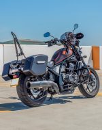 12L - Ironclad Quick Mount Medium Honda Rebel 1100 Matte Hard Solo Saddlebag (Right Only) - Image 3