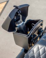 12L - Ironclad Quick Mount Medium Honda Rebel 1100 Matte Hard Solo Saddlebag (Right Only) - Image 6