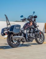 12L - Ironclad Quick Mount Medium Honda Rebel 1100 Painted Hard Solo Saddlebag (Right Only) - Image 3