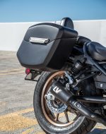 12L - Ironclad Quick Mount Medium Honda Rebel 300 Matte Hard Solo Saddlebag (Right Only) - Image 5
