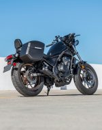 12L - Ironclad Quick Mount Medium Honda Rebel 500 Matte Hard Solo Saddlebag (Right Only) - Image 3