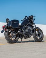 12L - Ironclad Quick Mount Medium Honda Rebel 500 Painted Hard Solo Saddlebag (Right Only) - Image 3