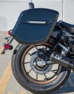 12L - Ironclad Quick Mount Medium Honda Rebel 500 Painted Hard Solo Saddlebag (Right Only) - Image 4