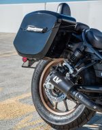 12L - Ironclad Quick Mount Medium Honda Rebel 500 Painted Hard Solo Saddlebag (Right Only) - Image 5