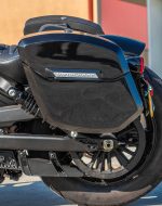 12L - Ironclad Quick Mount Medium Indian Scout Bobber Sixty Painted Hard Solo Saddlebag (Left Only) - Image 4