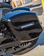 12L - Ironclad Quick Mount Medium Indian Scout Bobber Sixty Painted Hard Solo Saddlebag (Left Only) - Image 5