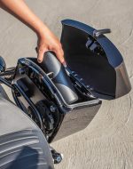 12L - Ironclad Quick Mount Medium Indian Scout Bobber Sixty Painted Hard Solo Saddlebag (Left Only) - Image 6