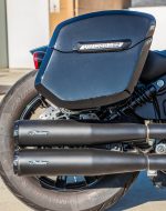 12L - Ironclad Quick Mount Medium Indian Scout Rogue Painted Hard Solo Saddlebag (Right Only) - Image 4