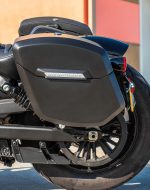 12L - Ironclad Quick Mount Medium Indian Scout Rogue Sixty Matte Hard Solo Saddlebag (Left Only) - Image 4