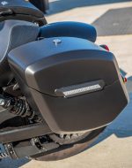 12L - Ironclad Quick Mount Medium Indian Scout Rogue Sixty Matte Hard Solo Saddlebag (Left Only) - Image 5